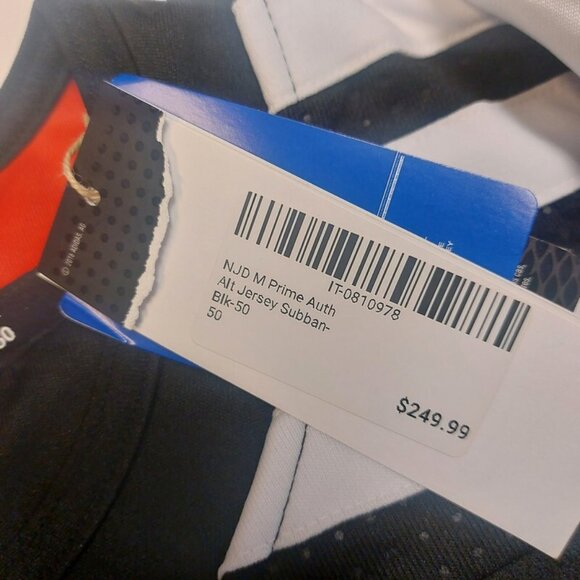 Adidas Size 50 Authentic New Jersey Devils P.K. Subban Alternate Third NN Jersey - Picture 5 of 11